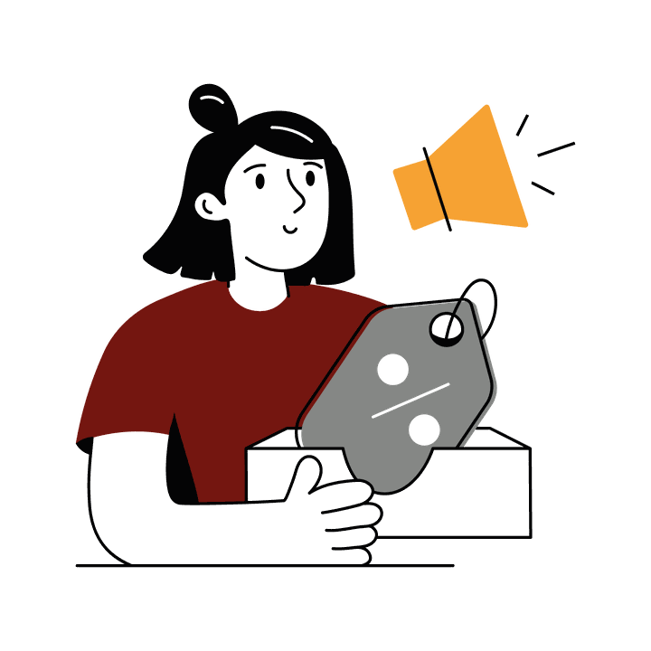 Ilustração para Comércio e E-commerce